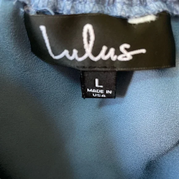 Lulus chambray off shoulder dress - Picture 7 of 7